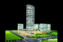 精品商業綜合體模型：綠地保稅中心模型，蘇寧廣場模型