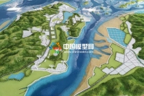寧?？h強蛟鎮人文旅游規劃沙盤模型
