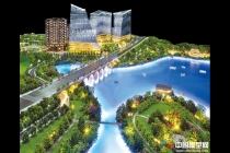 精品地產模型賞析：綠地長島模型，萬科城市廣場模型
